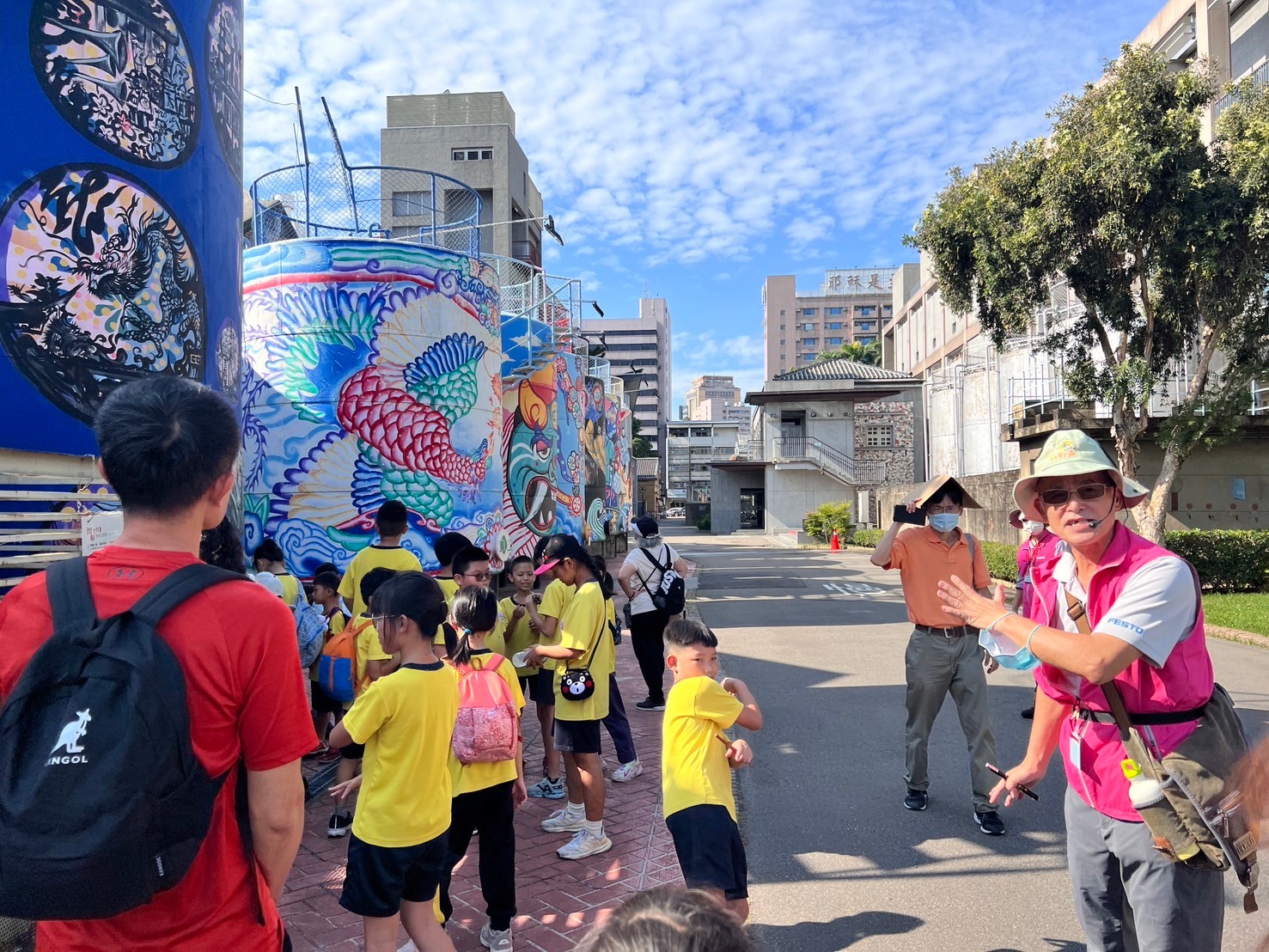 01_實地踏查橫山書法公園，園區內擁有大片陂塘造景